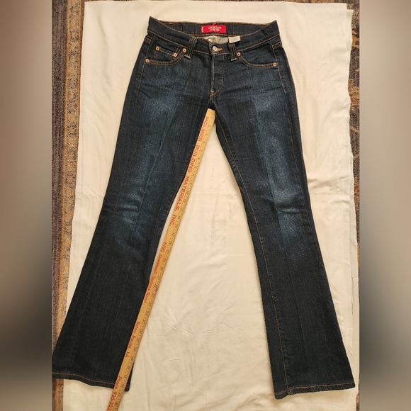 Vintage Levi Strauss & Co. 513 Low Slouch Stretch Ladies Bootcut/ Flare Jeans - Picture 9 of 9
